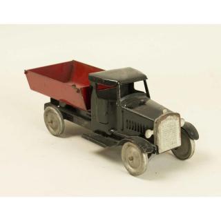 Appraisal: Metalcraft Dump Truck Metalcraft dump truck accompanied by Randy Inman