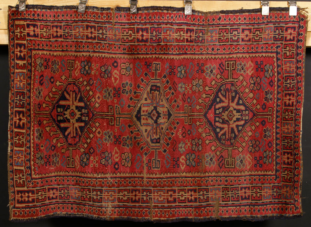 Appraisal: - Antique Sparta Carpet Antique Sparta carpet ' x '