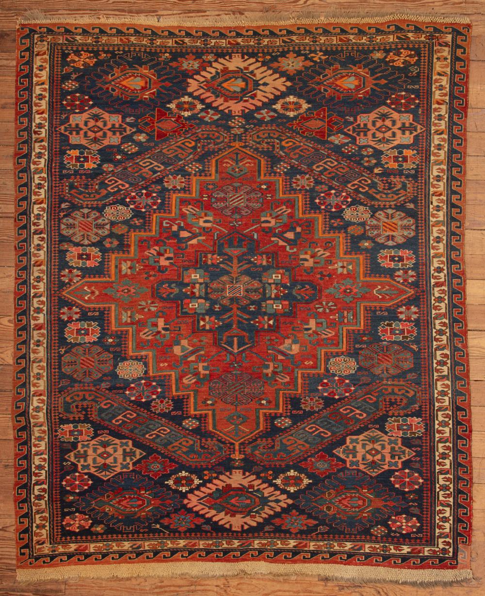 Appraisal: Soumak Rug Caucasus c ft in x ft one corner