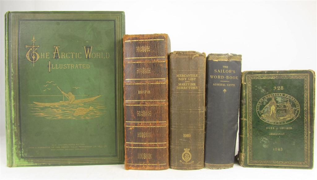 Appraisal: Arctic Lloyd's Register Shipping a collection of volumes including Adams