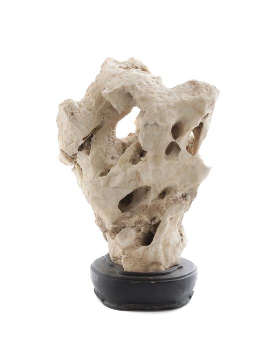 Appraisal: Sale Lot A Chinese Scholar's Rock of a white stone