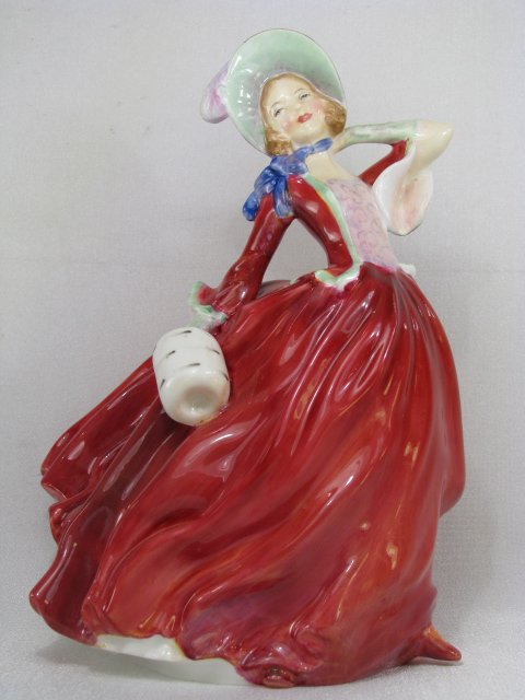 Appraisal: Royal Doulton figurine Autumn Breeze HN Green Royal Doulton hallmark