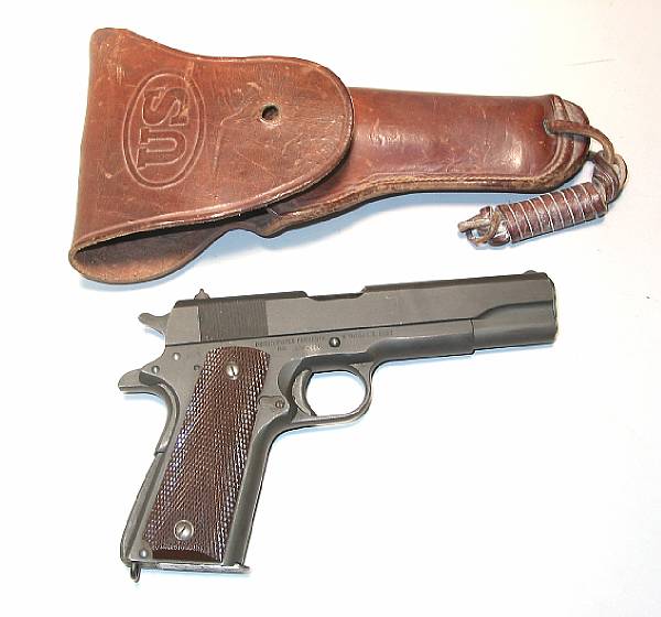 Appraisal: A U S Model A semi-automatic pistol by Remington Rand