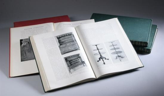 Appraisal: PERCY MACQUOID AND RALPH EDWARDS THE DICTIONARY OF ENGLISH FURNITURE