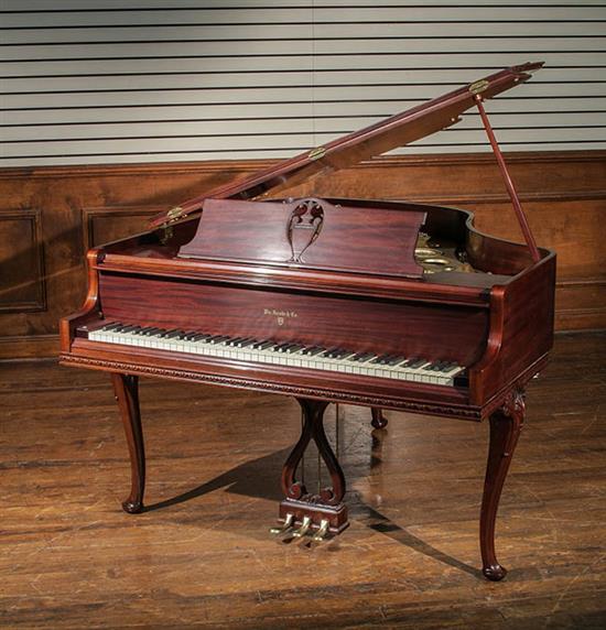 Appraisal: William Knabe Co Mahogany Baby Grand Piano Serial No Circa