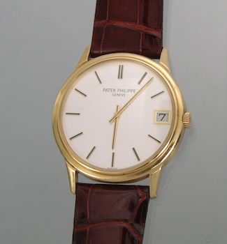 Appraisal: An K Patek Philippe Watch K yellow gold watch with