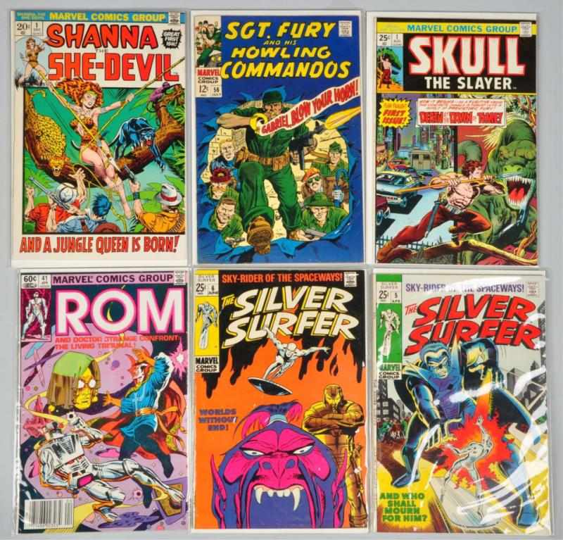 Appraisal: Silver Bronze Modern Age Comic Books This lot contains numerous