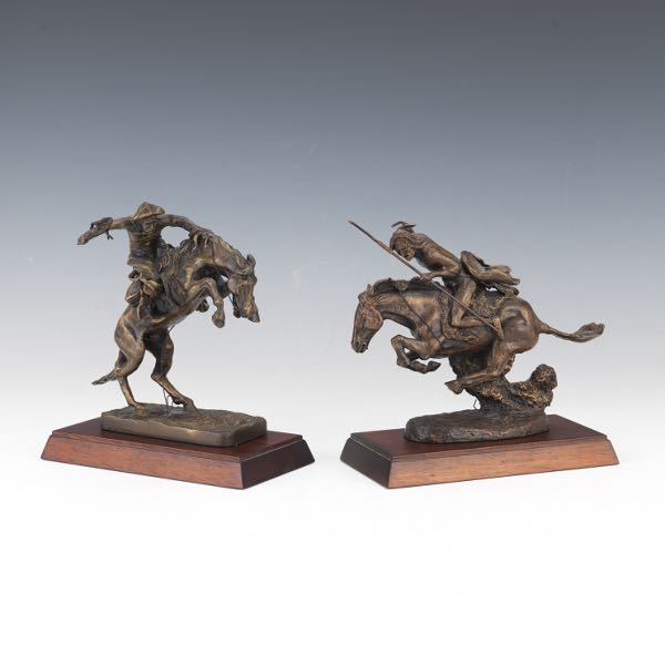 Appraisal: AFTER FREDERIC REMINGTON AMERICAN - Franklin Mint after Frederic Remington