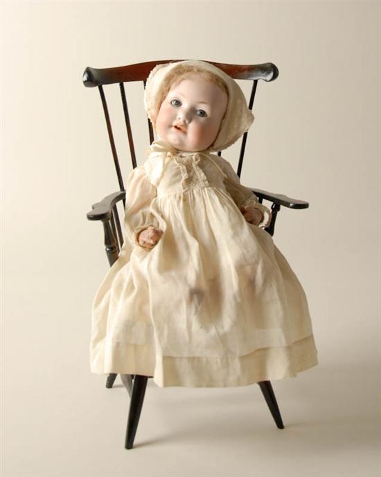 Appraisal: An Armand Marseille Bisque-head Character Baby Doll the head marked