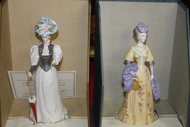 Appraisal: A ROYAL WORCESTER FIGURE 'MADELAINE' number in original box and