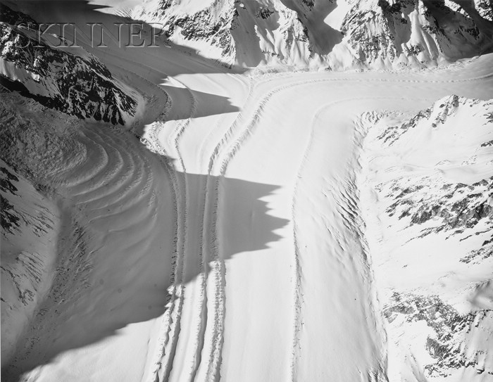 Appraisal: Bradford Washburn American - Barnard Glacier Mt Natazhat Alaska Yukon