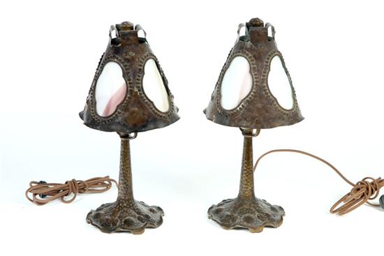 Appraisal: PAIR OF ALADDIN TABLE LAMPS American st half- th century