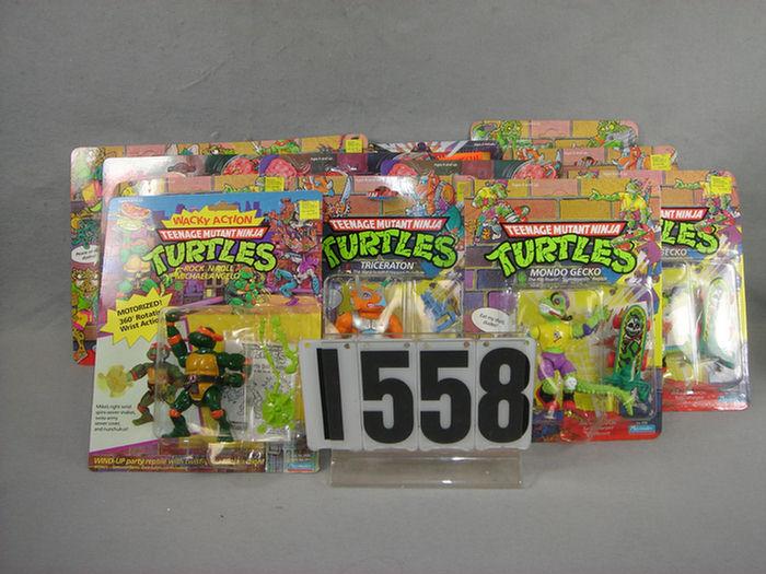 Appraisal: Lot of Teenage Mutant Ninja Turtles Action Figures including Movie