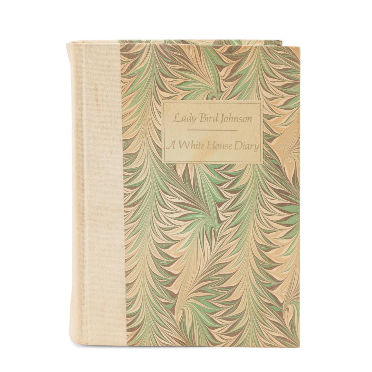 Appraisal: SIGNED PRES MRS JOHNSON A WHITE HOUSE DIARY Claudia Lady