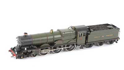 Appraisal: OO Gauge unboxed Fulgurex Japanese Brass - - GWR green