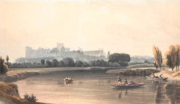 Appraisal: William Daniell R A British - A View of Windsor