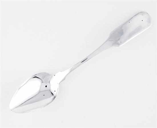 Appraisal: Rare Southern coin silver spoon by Franklin Turner Cheraw South