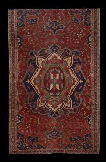 Appraisal: Antique Sarouk Feraghan Carpet ' x '