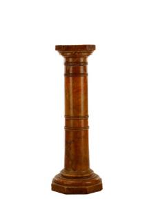 Appraisal: Italian Marble Display Pedestal Italian early th century An Italian