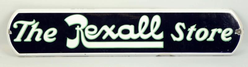 Appraisal: Rexall Drug Store Porcelain Sign This sign has some minor