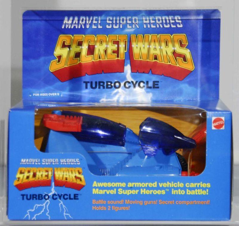 Appraisal: Secret Wars Turbo Cycle Action Figure Vehicle Description ID Condition