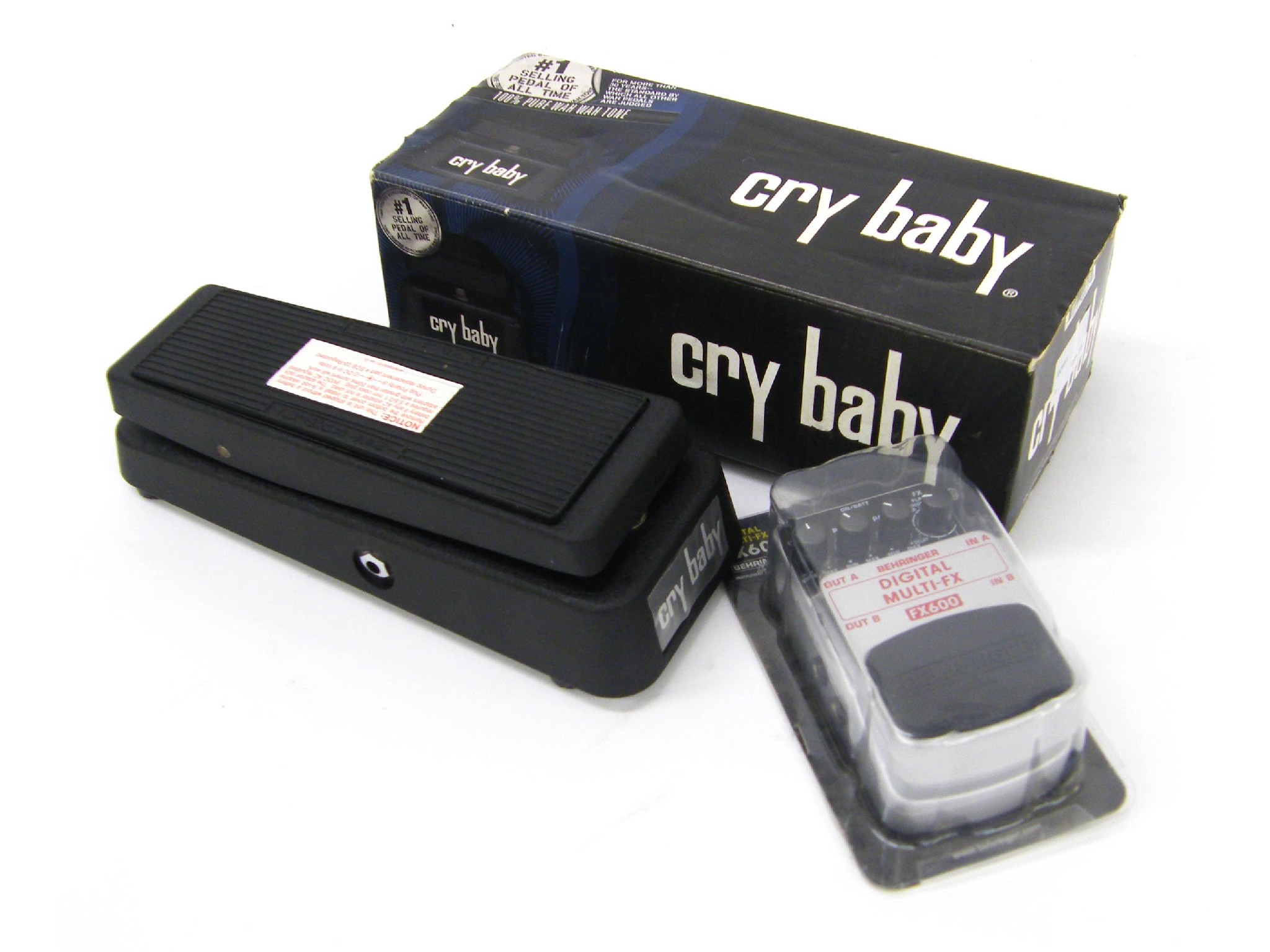 Appraisal: Jim Dunlop Cry Baby Model GCB- Wah-Wah guitar pedal boxed