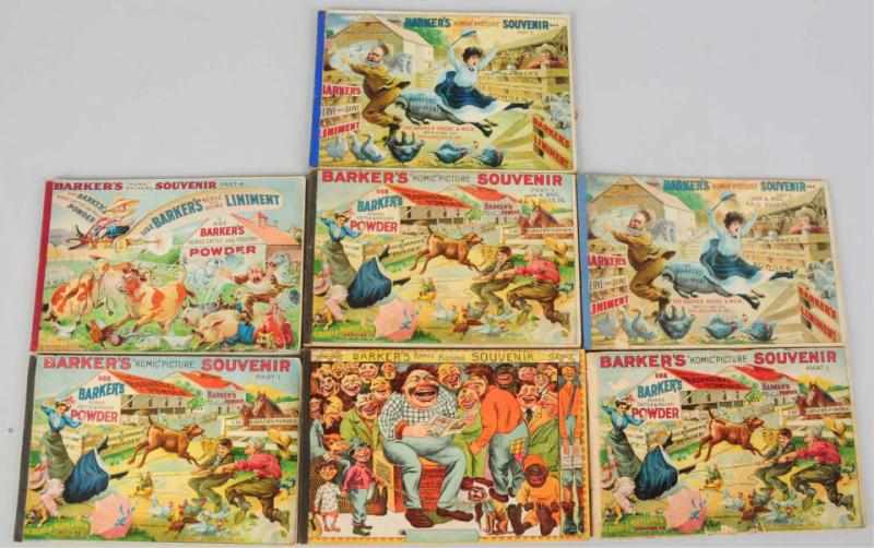 Appraisal: Lot of Barker's Souvenir Books Great graphics Condition Excellent Size