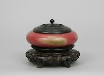 Appraisal: A Peachbloom Brushwash Mark and Period of Kang Xi Official-ware