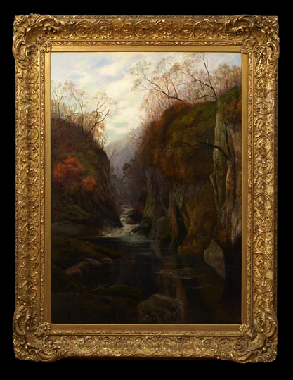 Appraisal: Johann Acton Butt British th Century The Fairy Glen Early