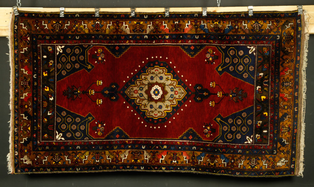 Appraisal: - Early th C Persian Carpet Early th century Persian