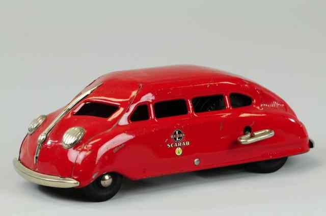 Appraisal: BUDDY 'L' SCARAB C pressed steel painted in red overall