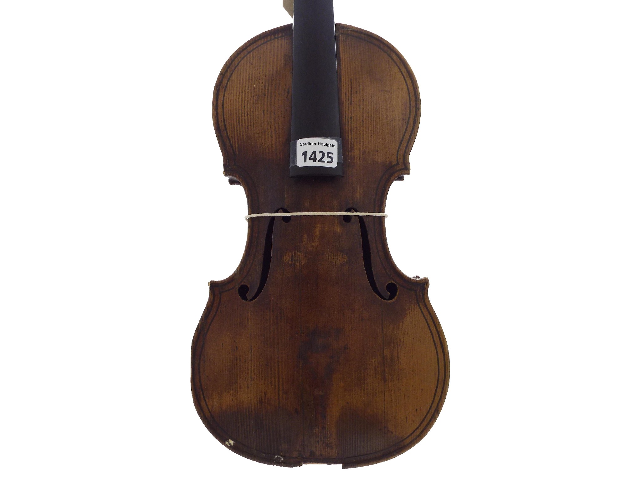 Appraisal: Interesting French Maggini copy violin labelled Gio Paullo-Magini Melecito Brelia