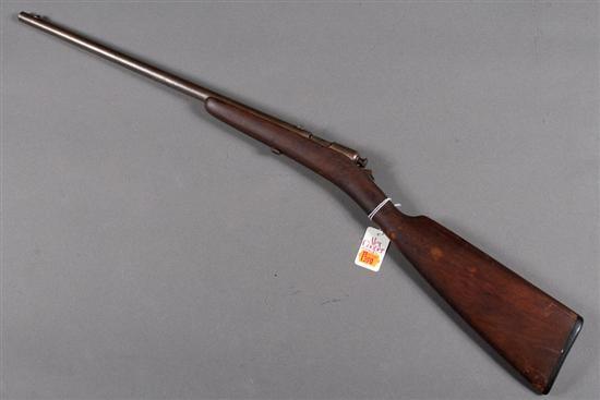 Appraisal: Winchester Thumb Trigger Model single-shot rifle caliber with walnut half-stock