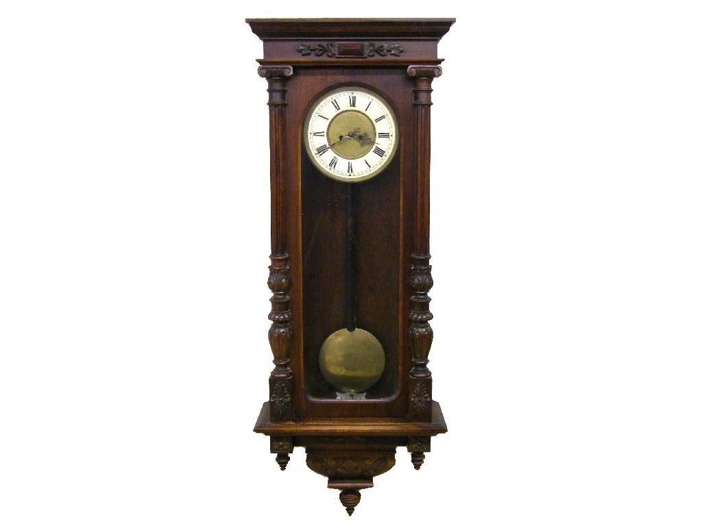 Appraisal: French bronze and ormolu two train mantel clock the Pons