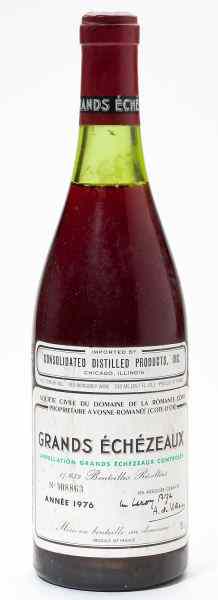 Appraisal: Grands-EchezeauxDomaine Romanee Conti bottle cm lbslAcquired from the climate-controlled storage