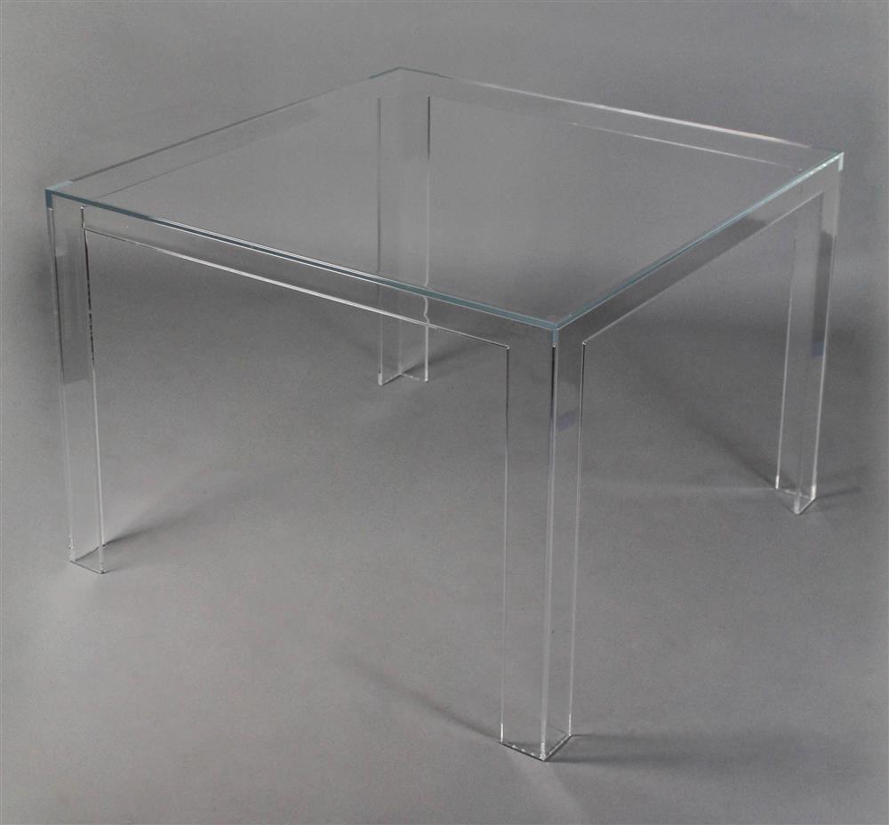 Appraisal: TOKUJIN YOSHIOKA FOR KARTELL THE INVISIBLES LIGHT LUCITE TABLE sold