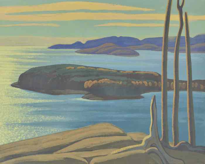 Appraisal: AFTER LAWREN STEWART HARRIS COLOR SERIGRAPH ON PAPER Canada -