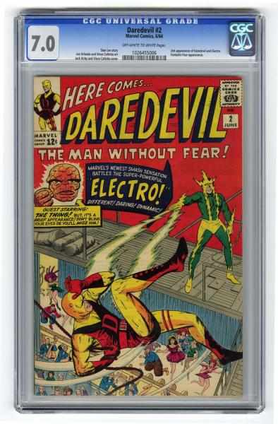 Appraisal: Daredevil CGC Marvel Comics Stan Lee story with Joe Orlando