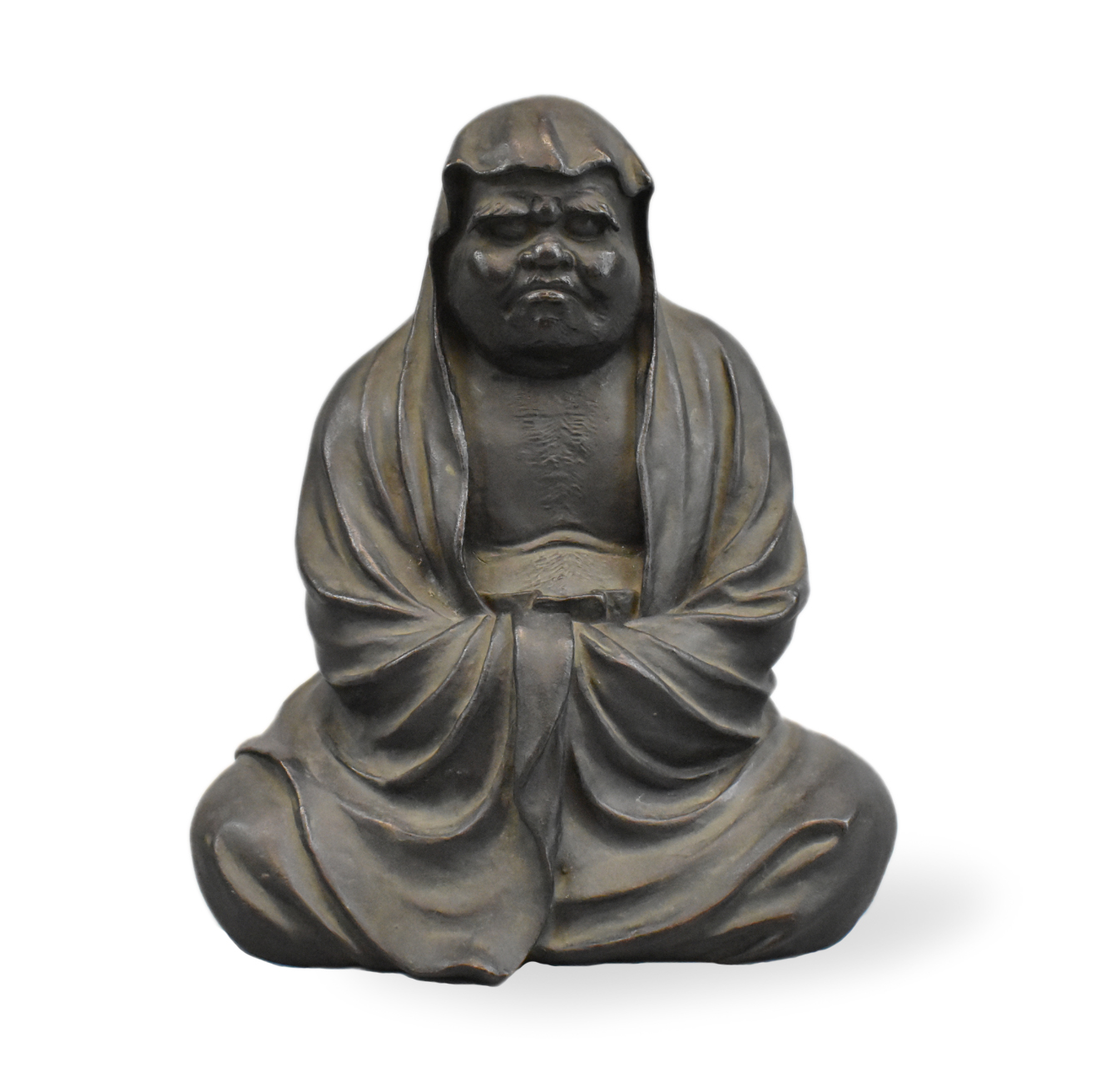 Appraisal: A Japanese bronze cast Daruma figure dating from the Meiji