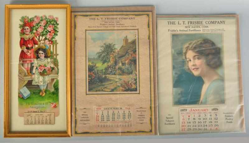 Appraisal: Lot of Advertising Calendars Description Includes two Union Pacific Railroad