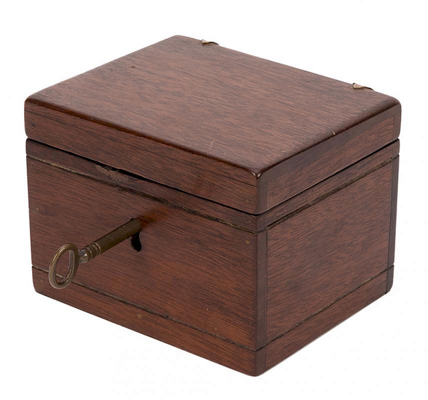 Appraisal: Watch Box Stillwell Rattling Watch Box Stillwell Rattling Los Angeles