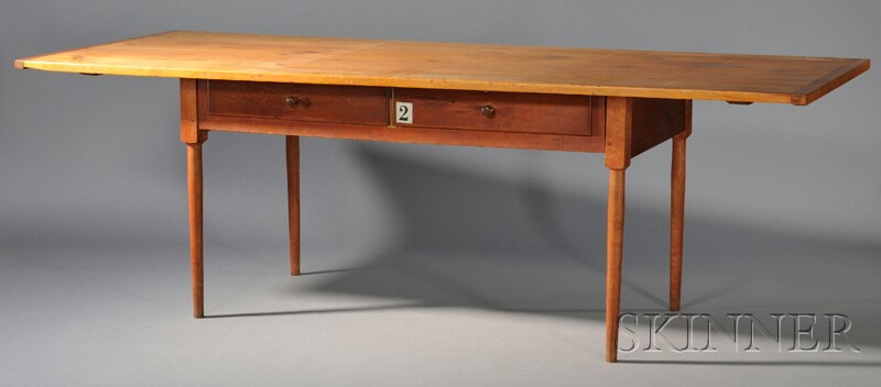 Appraisal: Shaker Birch and Pine Tailoring Table Mt Lebanon New York