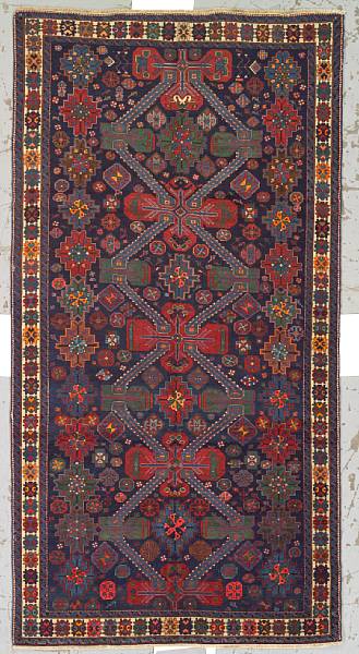 Appraisal: A Zeikhour rug East Caucasus circa size approximately ft in