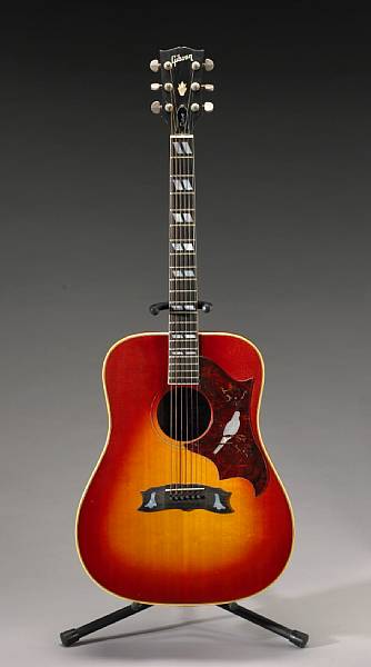 Appraisal: A Ram Rod Shurtliff acoustic guitar by Gibson Dove circa