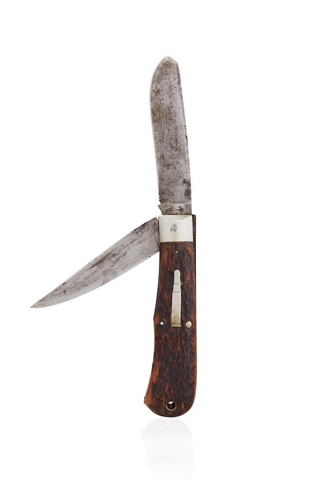 Appraisal: Remington R Bone Bullett Knife Remington R Bone Bullett knife