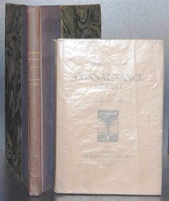 Appraisal: Fine Press Illustrated Books Two titles Paul Claudel ''Connaissance der