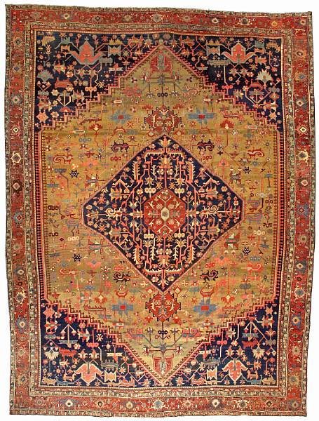 Appraisal: A Bakshaish carpet Northwest Persia late th century size approximately