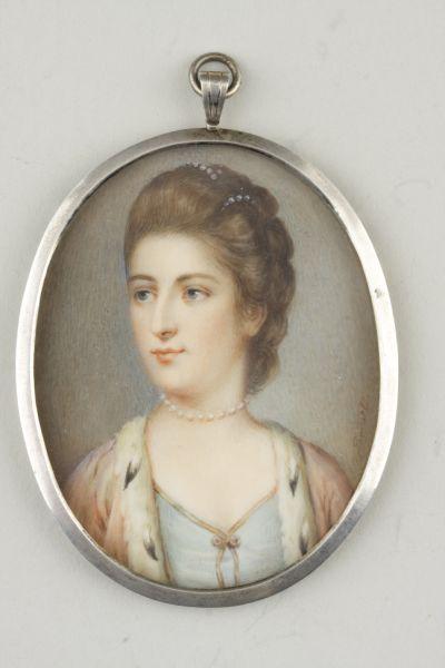 Appraisal: after John Smart Miniature Portrait of a Lady th c