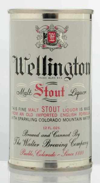 Appraisal: Wellington Stout Malt Liquor Pull Tab Beer Can - Clean