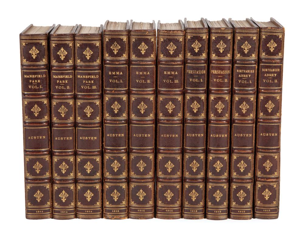 Appraisal: Jane Austen First and Second Edition Collection incl Emma London